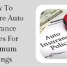 Auto Insurance Policies